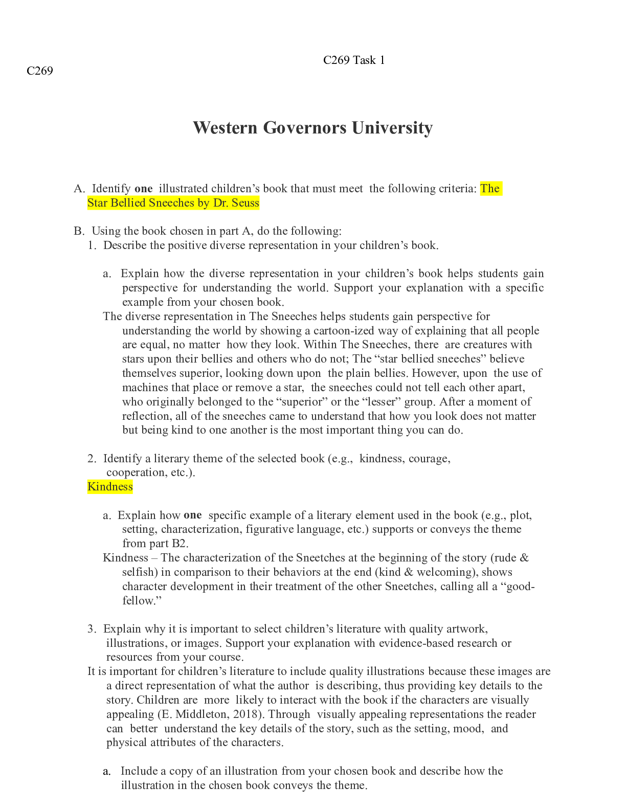 Preview of CT Task 1  Direct Instruction  C269 .docx